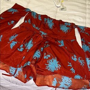 Off the shoulder romper